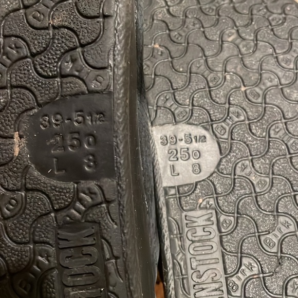 Birkenstock Tatami Duna suede clogs. Black. Size 39 or 8-8.5 - Picture 7 of 9